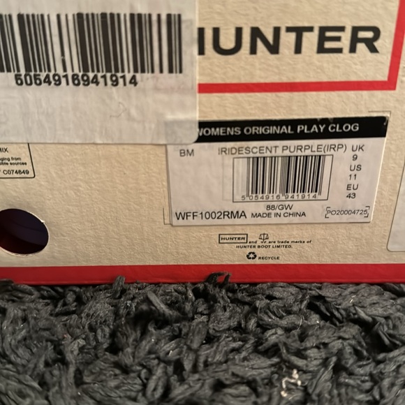 Hunter women’s original play clog - Picture 10 of 10